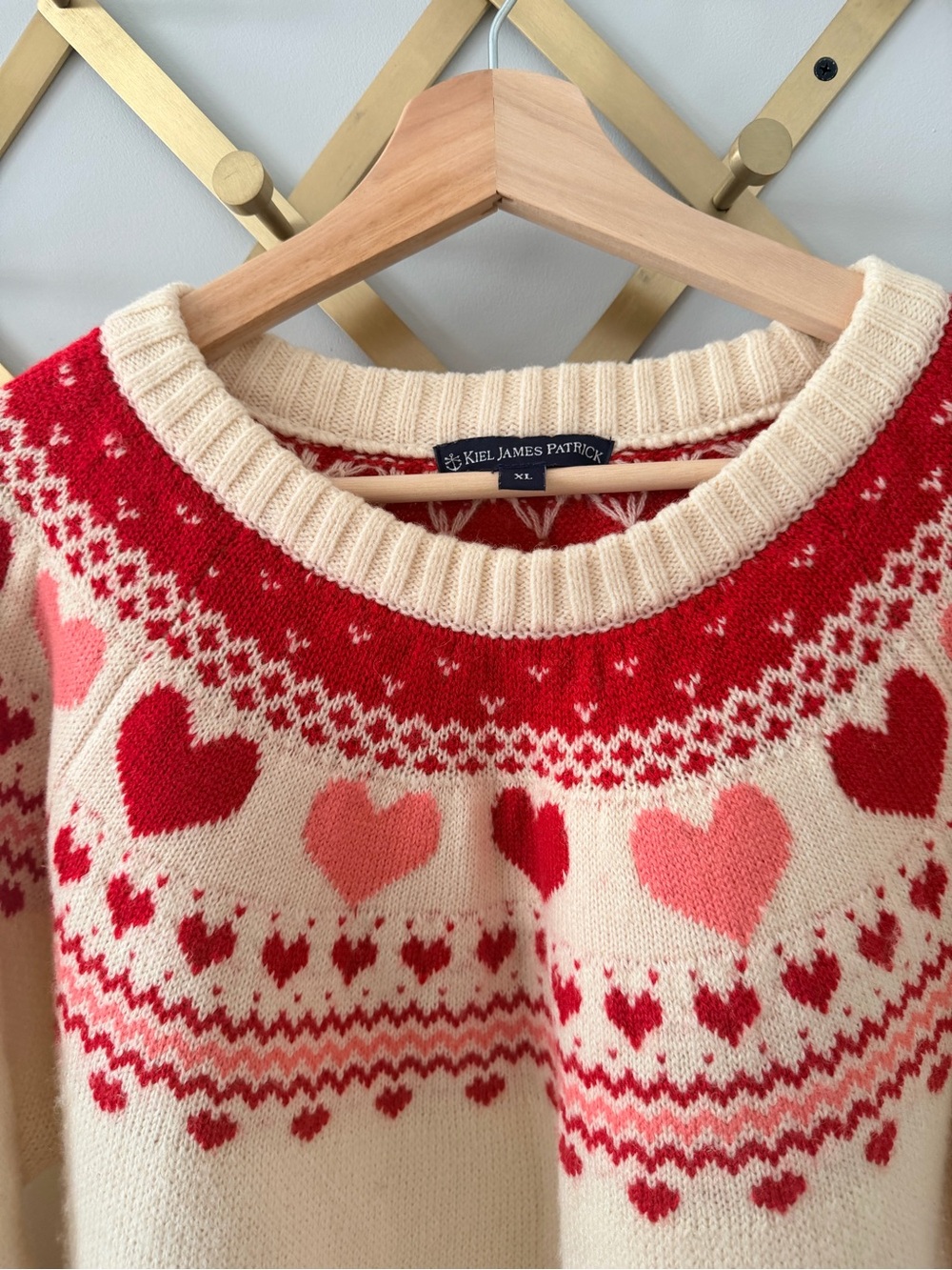 Kiel James Patrick Heartwarmer Fair Isle Sweater